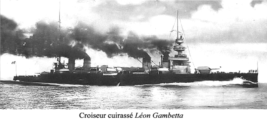 Le torpillage du Léon Gambetta, une tragédie pour notre Marine